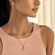 Shimmering Eclectic Diamond Pendant and Earrings Set 2
