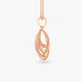 Shimmering Eclectic Diamond Pendant and Earrings Set 4