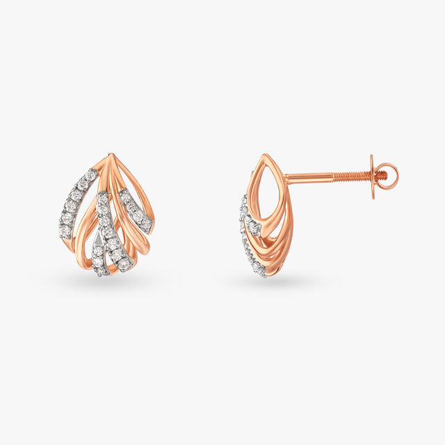 Shimmering Eclectic Diamond Pendant and Earrings Set 6