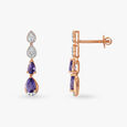 Classy Lariat Diamond Necklace Set 5