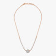 Sleek Gold and Diamond Necklace Set 2