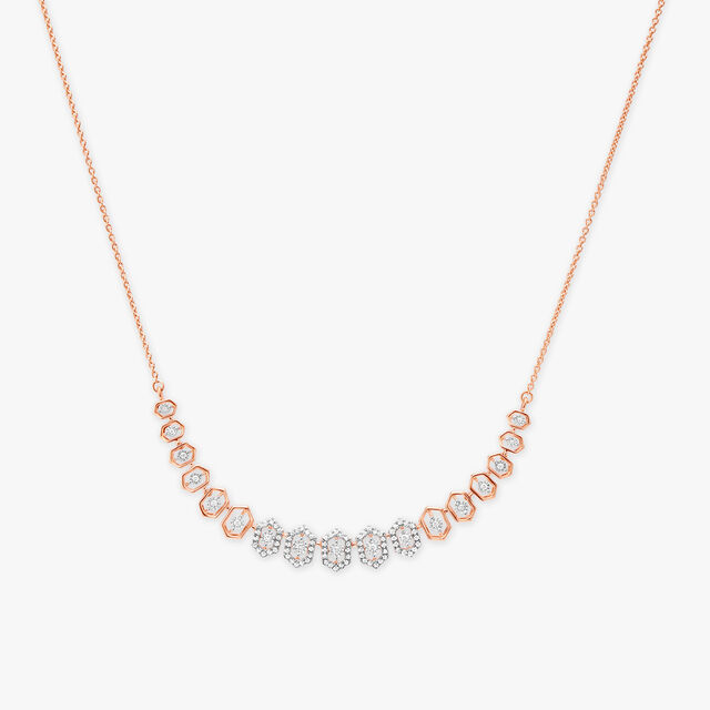 Enticing Contemporary Diamond Necklace Set 2
