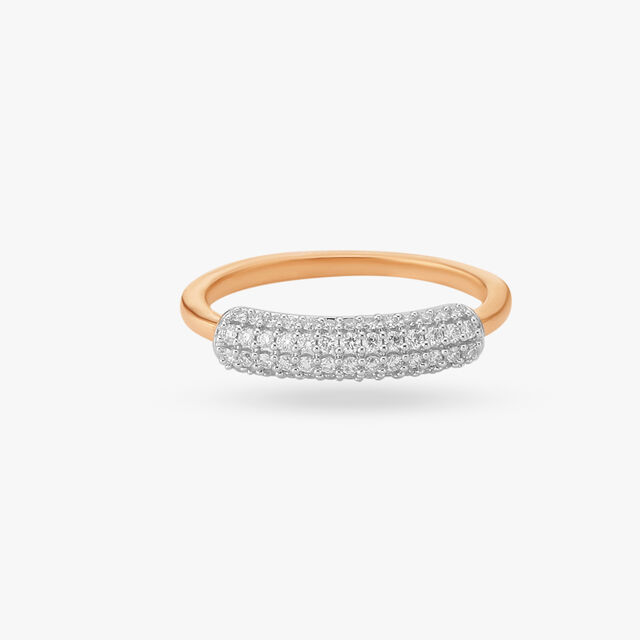 Sleek Effortless Diamond Ring