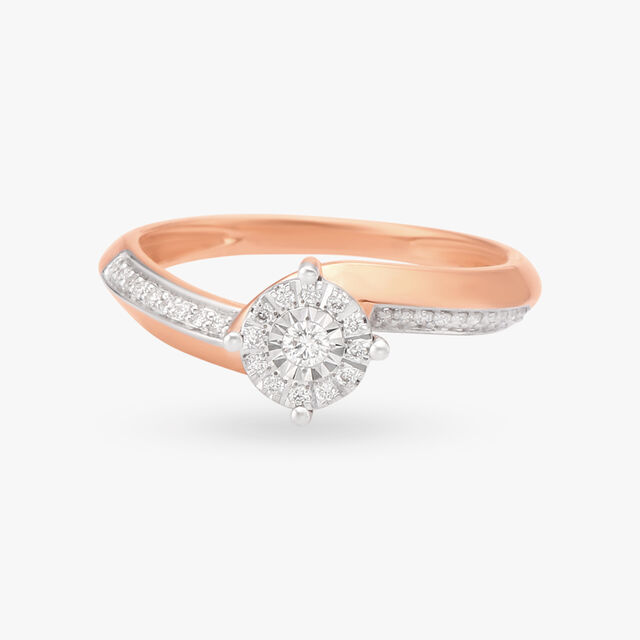 Delightful Diamond Finger Ring