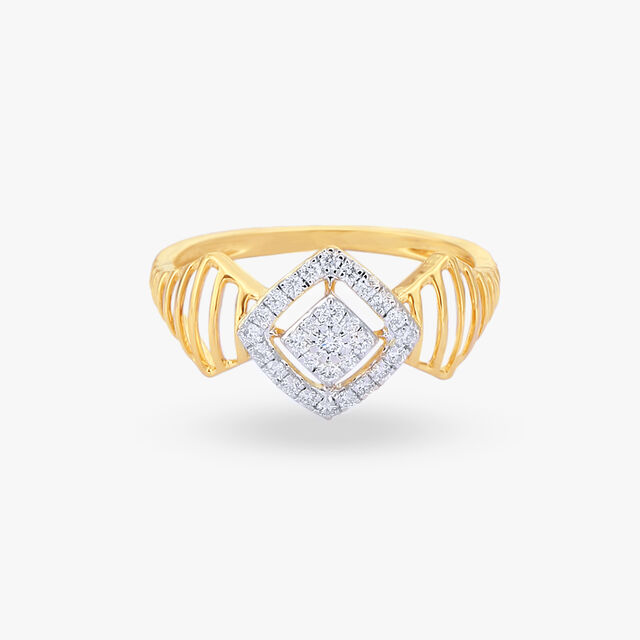 Vintage Diamond Finger Ring 2
