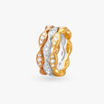 Eternal Waves Diamond Finger Ring 
