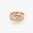 Eternal Waves Diamond Finger Ring 2