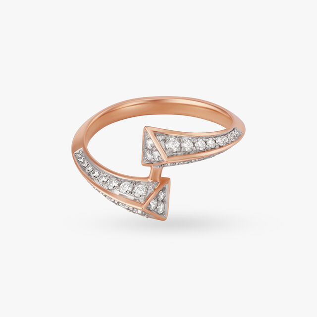 Sublime Crossover Diamond Ring 3