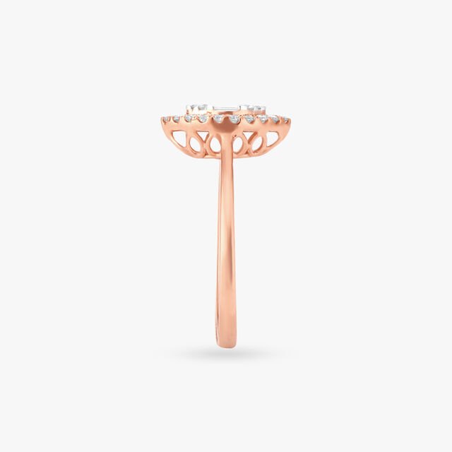 Regal Orbit Diamond Finger Ring
