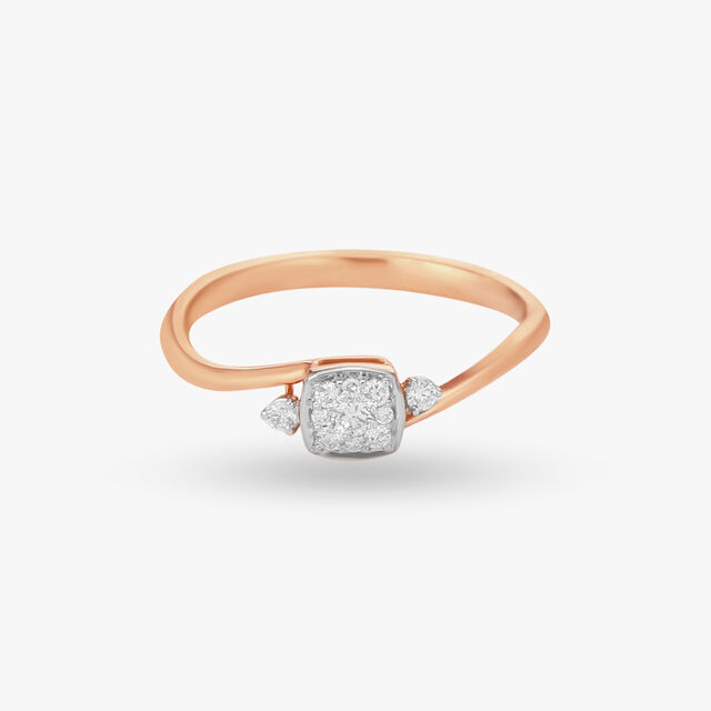 Ethereal Grace Diamond Finger Ring