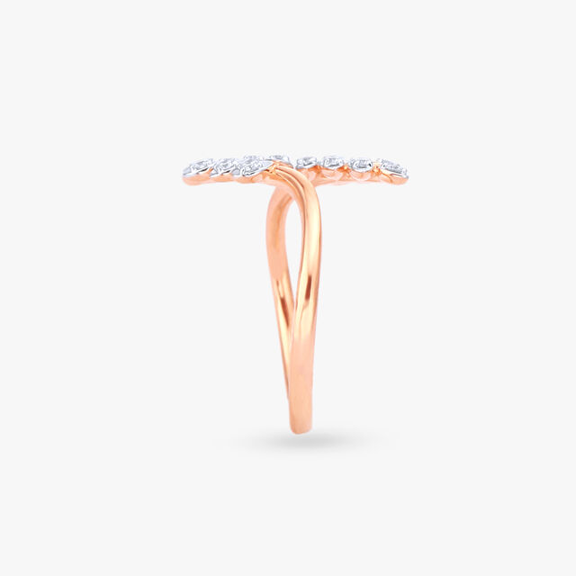 Timeless Blossom Diamond Finger Ring