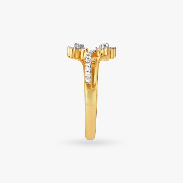 Floral Fantasy Diamond Finger Ring