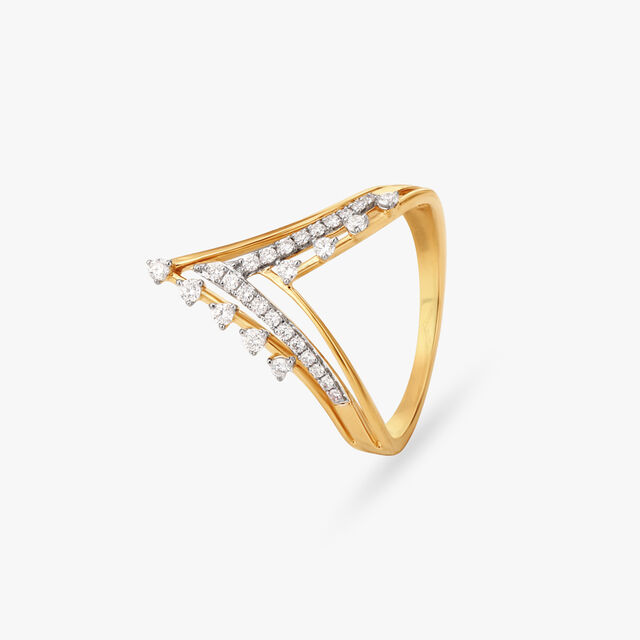 Ascent Sparkle Diamond Finger Ring