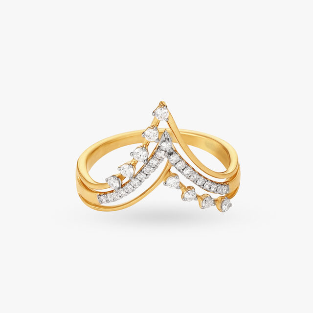 Ascent Sparkle Diamond Finger Ring