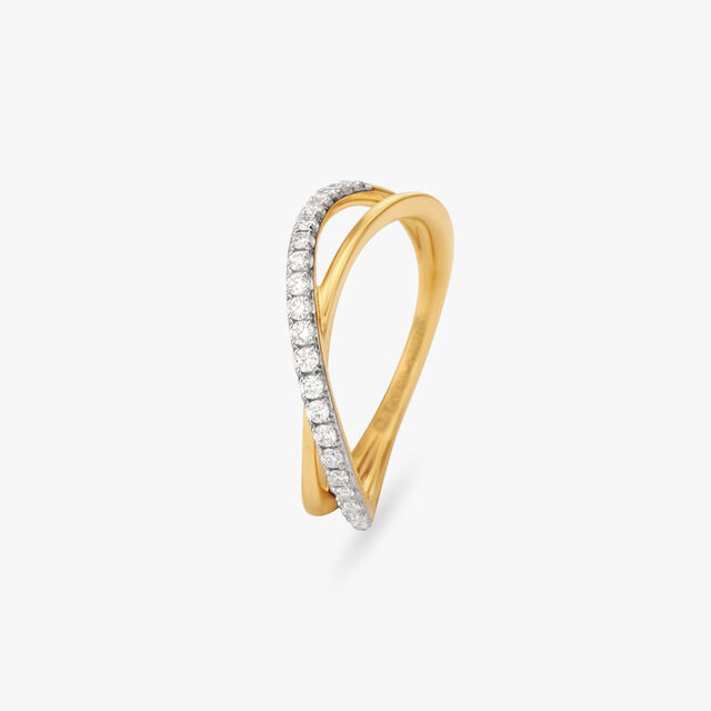 Stream of Radiance Diamond Finger Ring