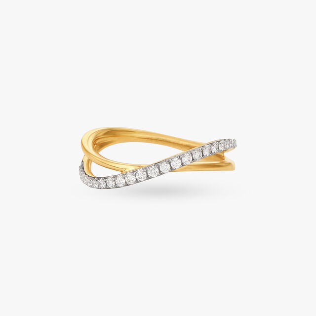 Stream of Radiance Diamond Finger Ring