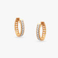 Eternity Diamond Hoop Earrings 