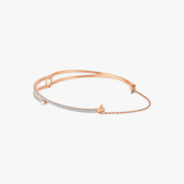 Graceful Chic Diamond Bangle