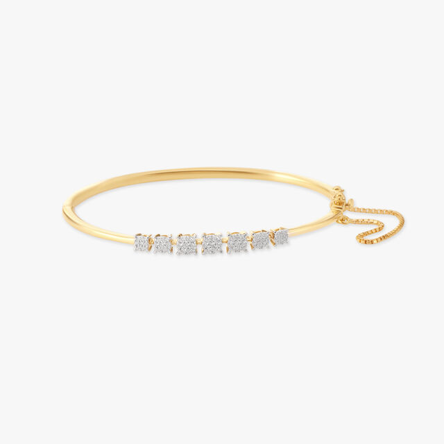 Stellar Sparkle Diamond Bangle 