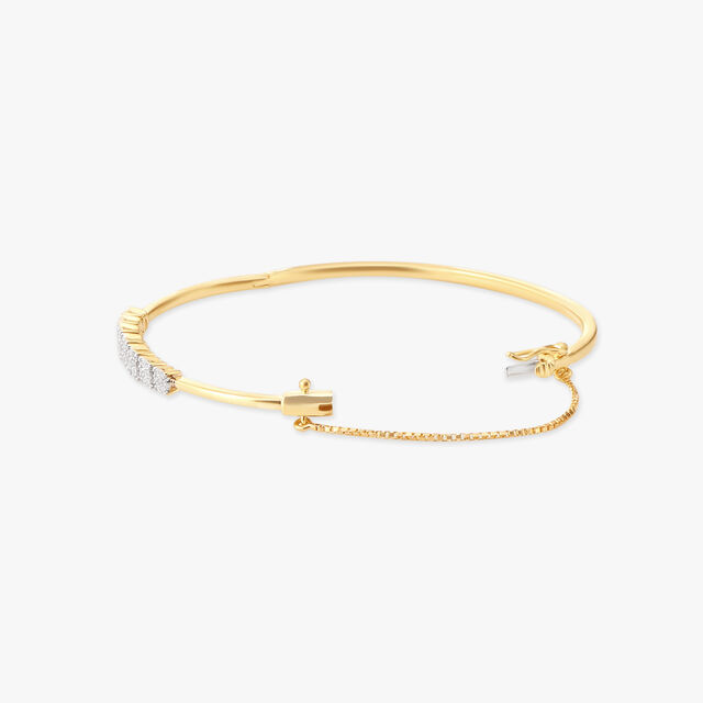 Stellar Sparkle Diamond Bangle 2