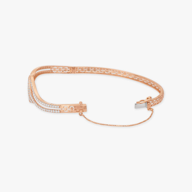 Twisted Diamond Bangle 2