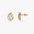 Radiant Wave Diamond Pendant and Earrings Set 5