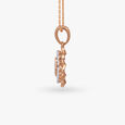 Modern Glamour Diamond Pendant and Earrings Set 3