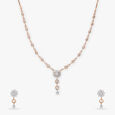 Enchanted Bloom Diamond Necklace Set 2