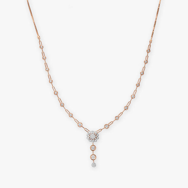 Enchanted Bloom Diamond Necklace Set 3