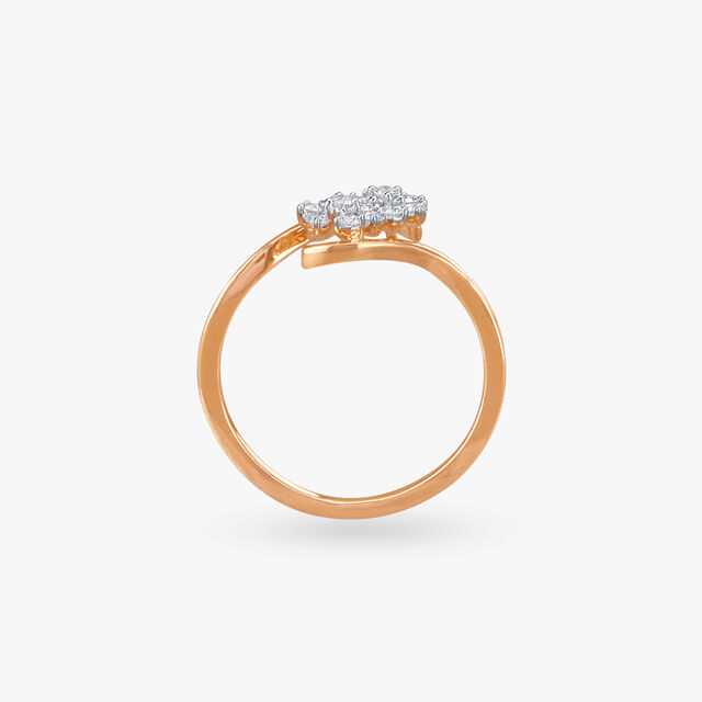 Blossoming Elegance Diamond Finger Ring 4