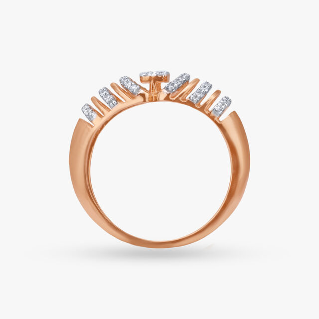 Celestial Gleam Diamond Finger Ring 5