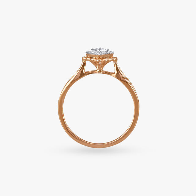 Vintage Charm Diamond Finger Ring 4