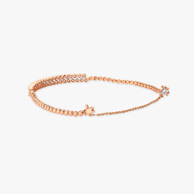 Woven Sparkles Tennis Bracelet