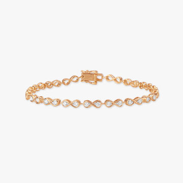 Luminous Cocoon Tennis Bracelet