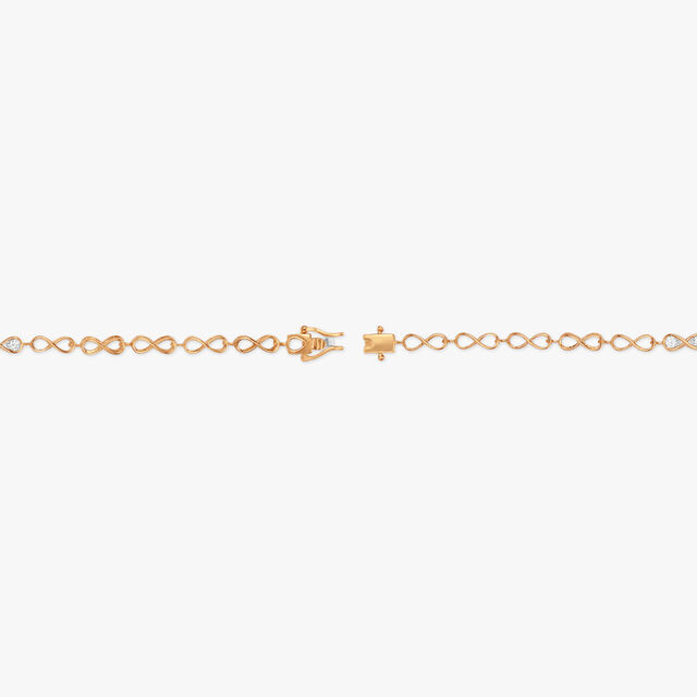 Luminous Cocoon Tennis Bracelet