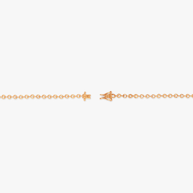 Gold Silhouette Tennis Bracelet
