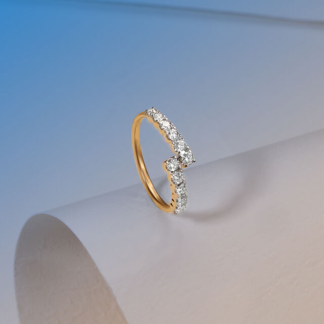Overlapping Shine Ring 