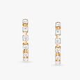 Glitterati Band Hoop Earrings 4