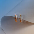 Sleek and Shine Hoop Earrings 