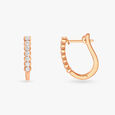 Subtle Glam Hoop Earrings 2