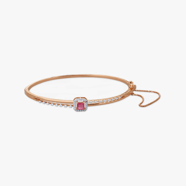 Regal Delight Diamond Bangle 