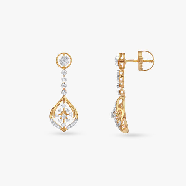 Timeless Bond Diamond Drop Earrings 2