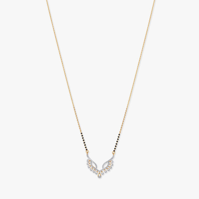 Graceful Gleam Diamond Mangalsutra