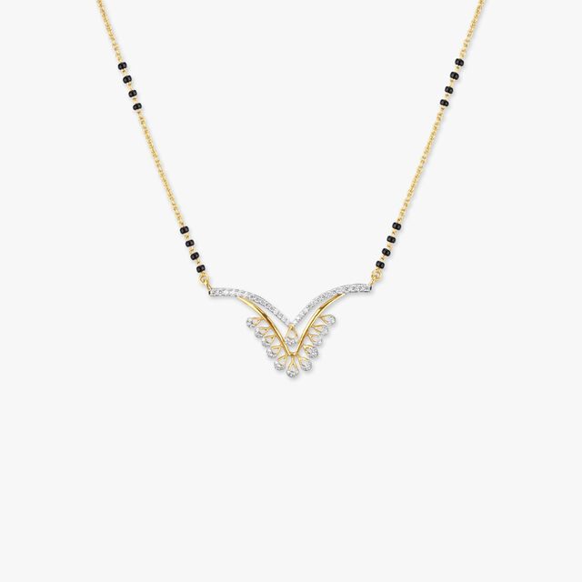 Sophisticated Radiance Diamond Mangalsutra