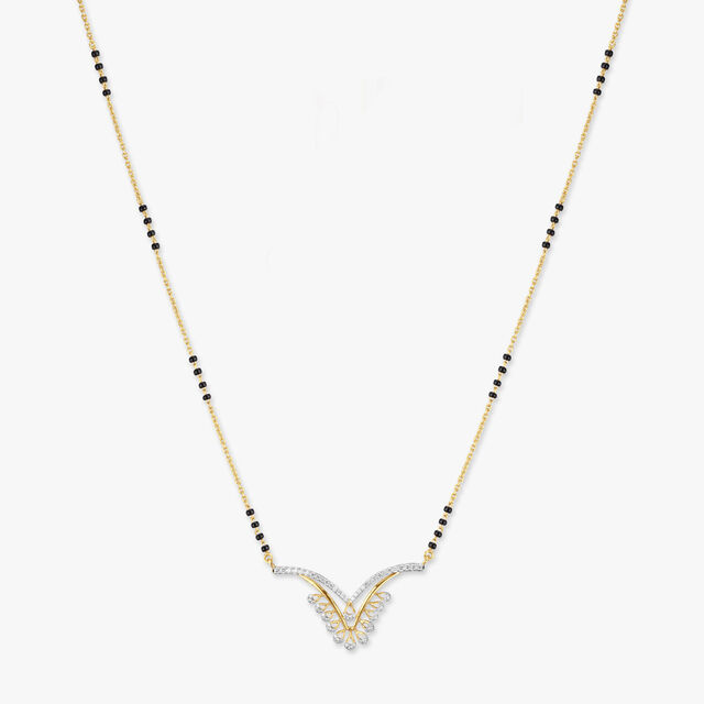 Sophisticated Radiance Diamond Mangalsutra