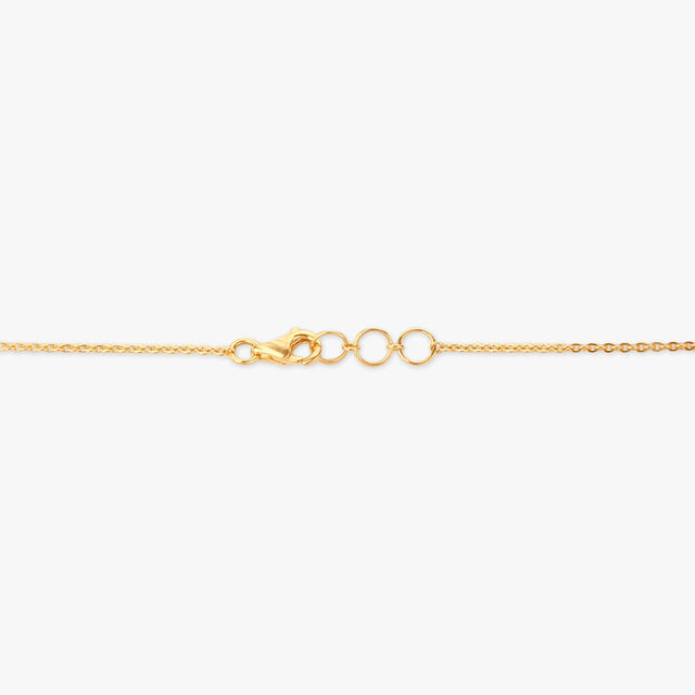 Glimmer Curve Diamond Mangalsutra