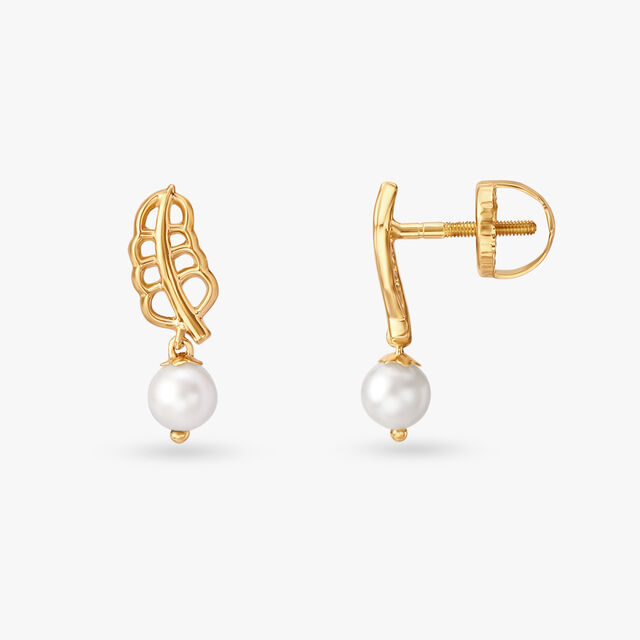 Lustre Pearl Drop Earrings 2