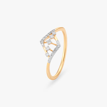 Dainty Shimmer Diamond Ring