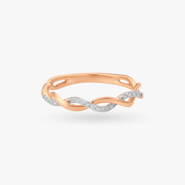 Glittering Vines Diamond Ring