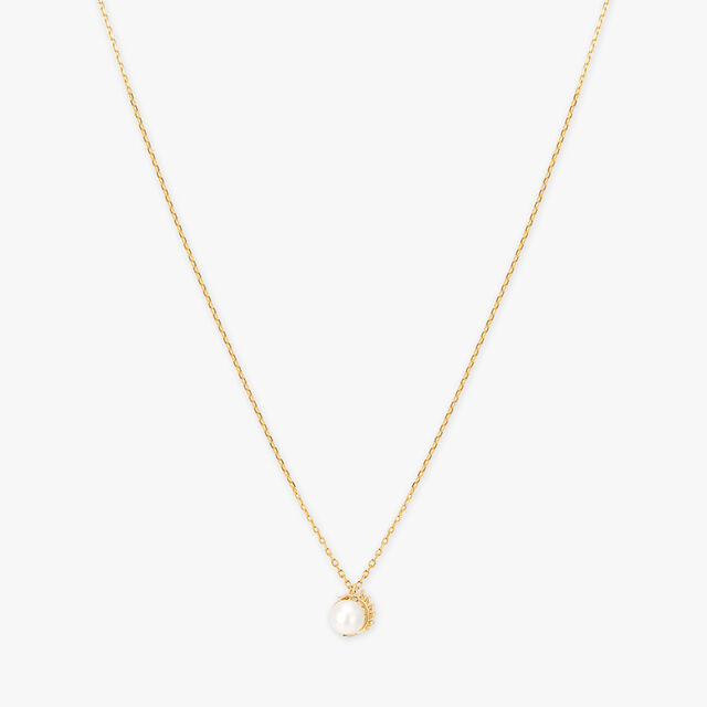 Celestial Pearl Pendant with Chain